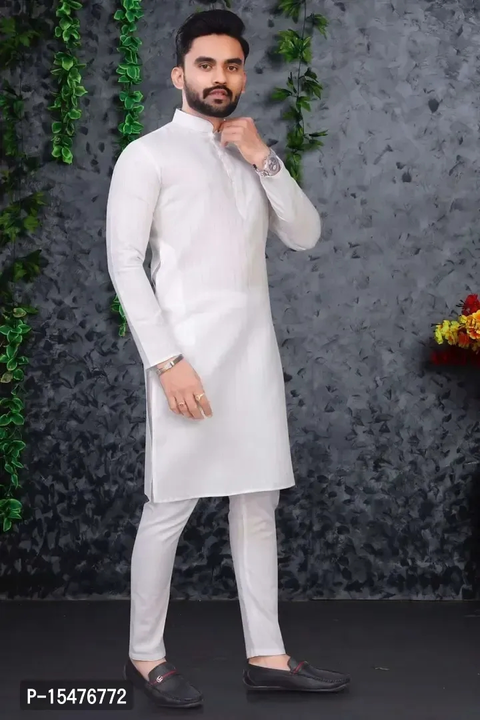 Classic Cotton Solid Kurta Bottom Set for Men uploaded by business on 10/17/2023