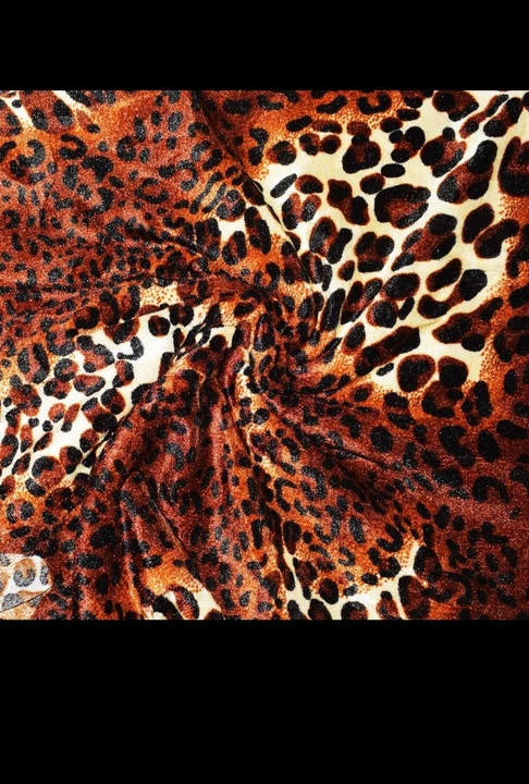 Tiger Printed Velvet Stole/Scarves Size 2 Meter uploaded by SPK Impact on 10/17/2023