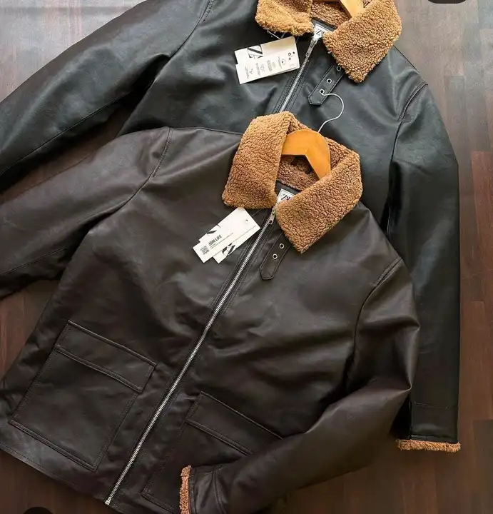 Leather jacket uploaded by business on 10/17/2023