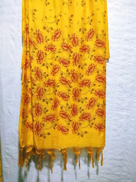 Katan silk duptta uploaded by MS Fabrics on 10/17/2023