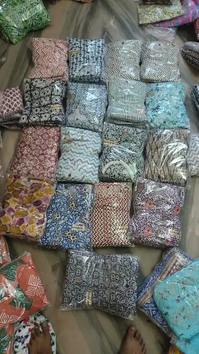 Cord set cotton nd reyon fab 38 to 44 uploaded by Aakarshankurtis on 10/17/2023