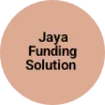 Business logo of Jaya funding solution
