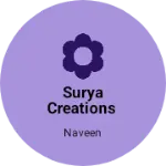 Business logo of Surya creations