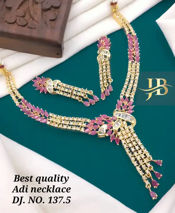 Best quality adi necklace set 👌 ✨️  uploaded by business on 10/17/2023