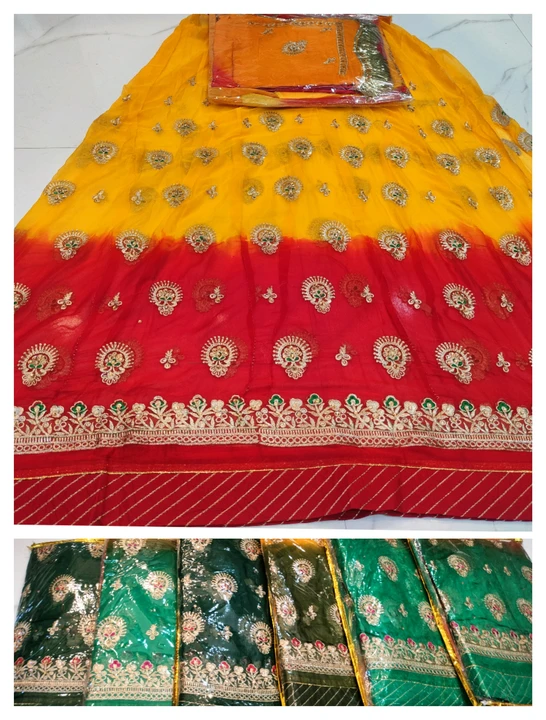 Rajputi dress uploaded by Shri gouri rajpooti center on 10/17/2023