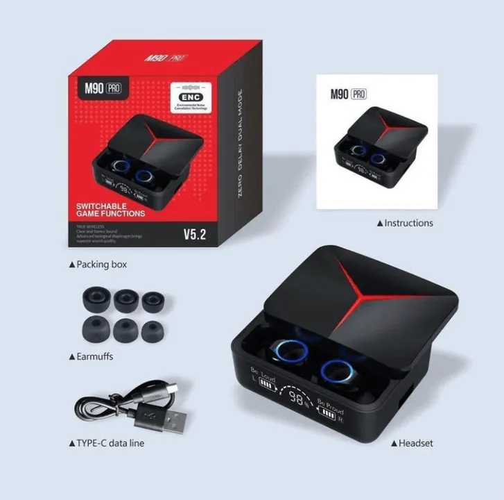 M90 Pro Earbuds  uploaded by Heartium®️ Company on 10/17/2023