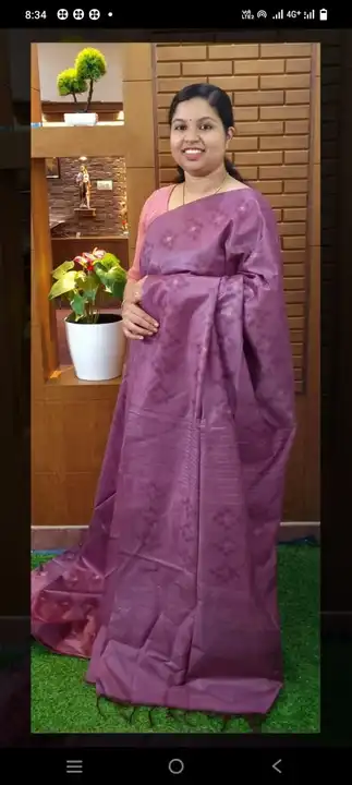 🥻Kota Viscose silk sarees with self boota design 

👉🏻Length

Saree 5.5 meter
Blouse 1 meter
 uploaded by business on 10/18/2023