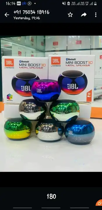 Bluetooth speaker Mob No 9289611413 uploaded by Ar tools Karol bagh on 10/18/2023