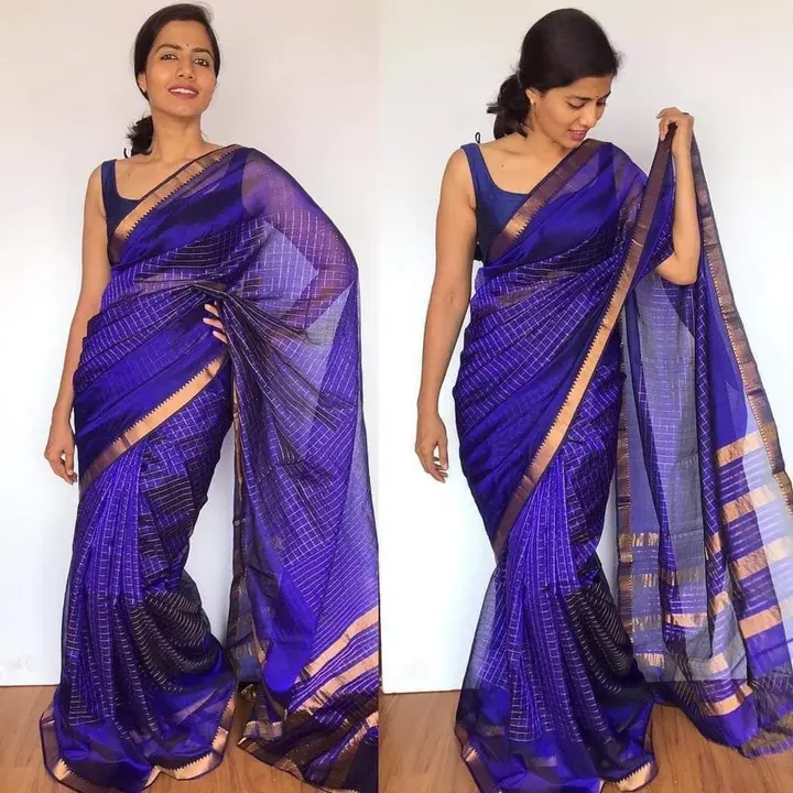 Pure Bhagalpuri Kota Maheshwari Soft Silk Saree With Running Blouse  uploaded by Kiran Textile on 10/18/2023