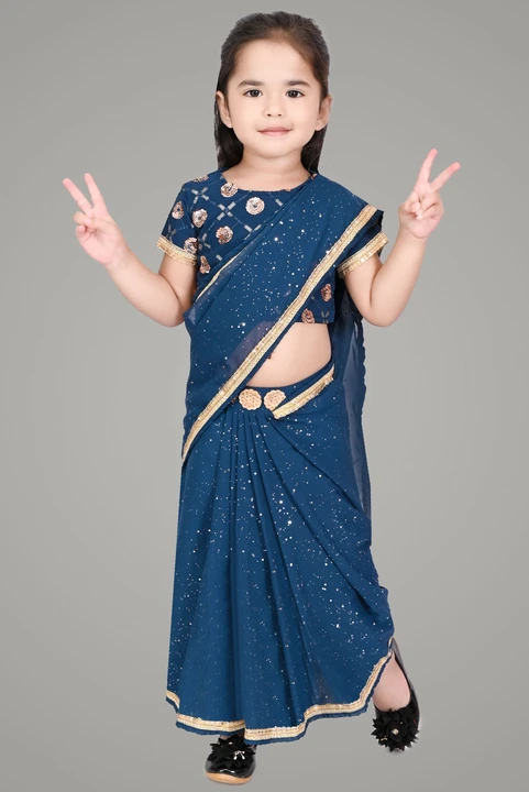 Kids saree  uploaded by business on 10/18/2023