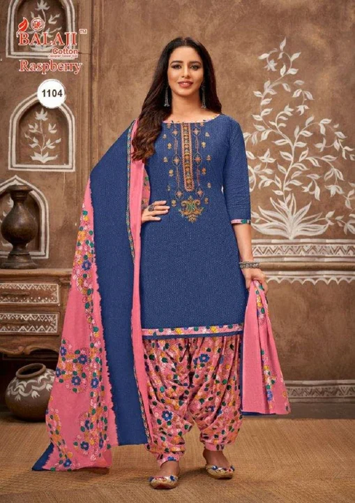 Balaji Rasberry Vol 11 Dress Material uploaded by Style4sure on 10/18/2023