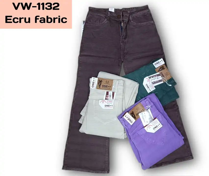 Women's straight fit jeans  uploaded by Victory Exports on 10/18/2023