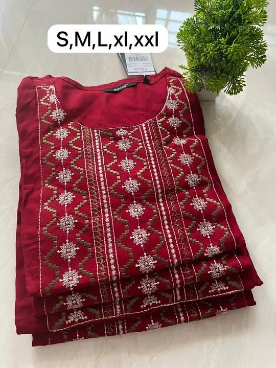 Zorra branded KURTI  uploaded by Jho fashion boutique on 10/18/2023