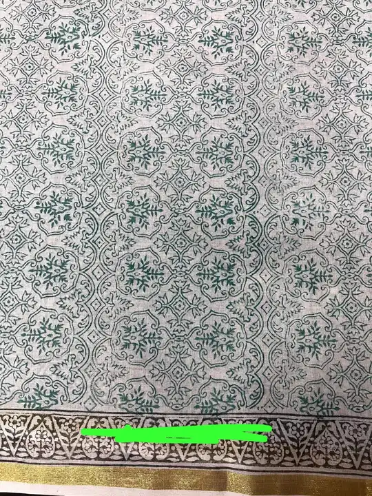 Block print dupatta  uploaded by business on 10/18/2023