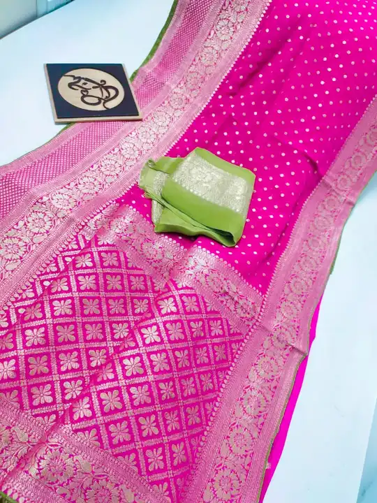 Banarsi saree uploaded by Nisha fabrics on 10/18/2023