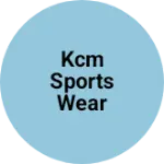 Business logo of Kcm sports wear