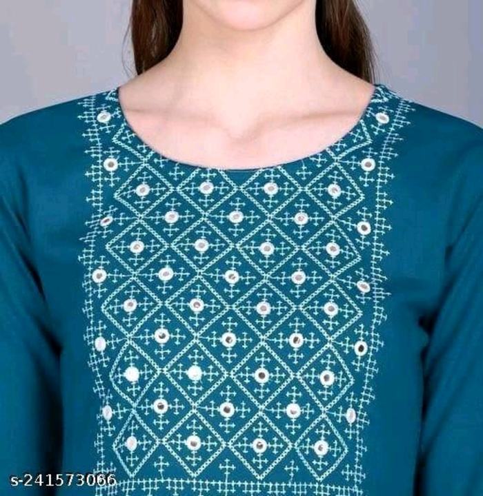 Woman Embroidery kurti gown  uploaded by Shyam ji best kurti fashion company on 10/19/2023