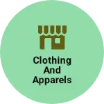 Business logo of Clothing and apparels