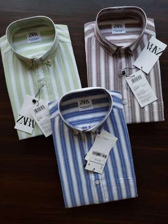 Zara Oxford stripes  uploaded by business on 10/19/2023