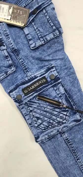 denim six packet cargo  uploaded by business on 10/19/2023