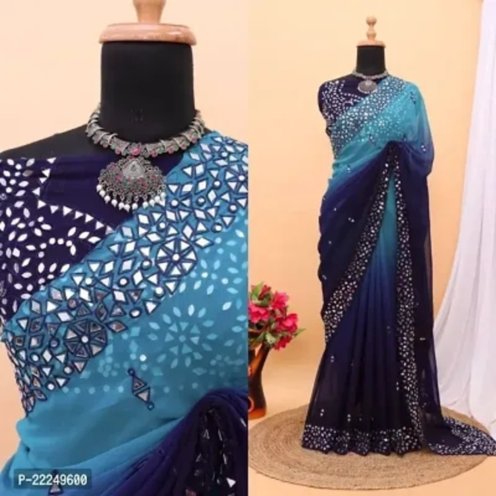 High quality Georgette saree  uploaded by business on 10/19/2023