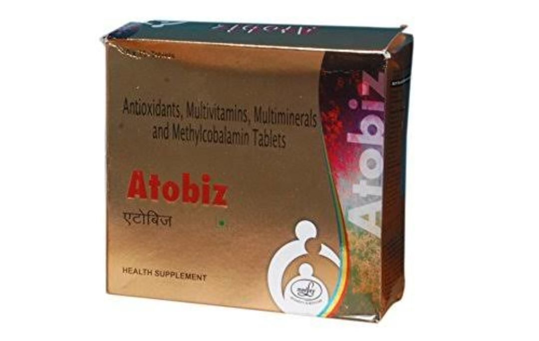 Post image Atobiz multivitamin atoz 
1 strip mrp 98
Disco... 70