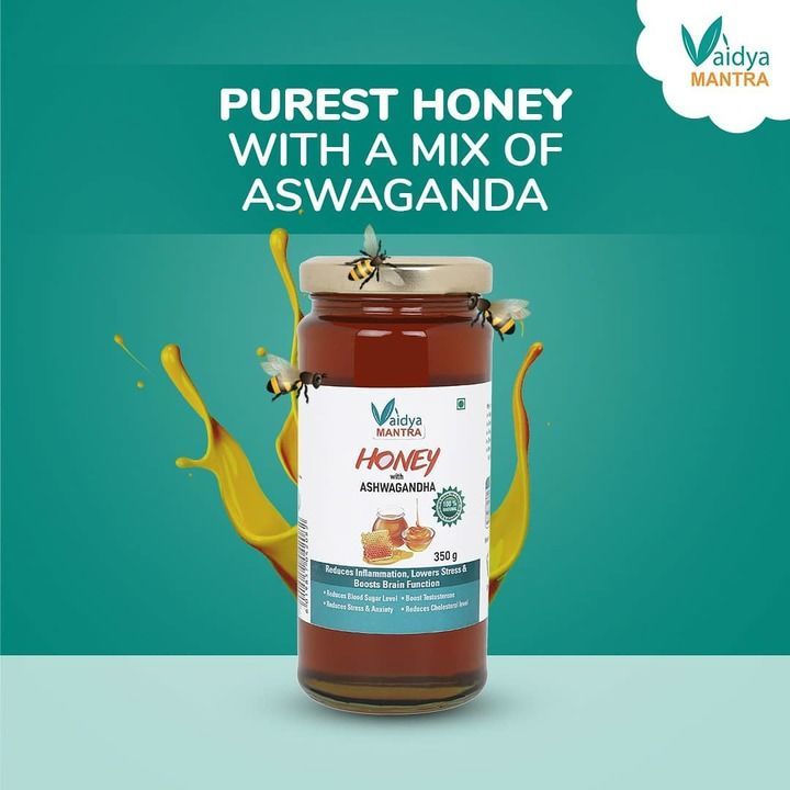 Honey with ashwagandha uploaded by True ayurvedic agency on 3/23/2021