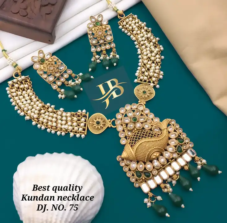 Best quality moti necklace 🥰 uploaded by business on 10/19/2023