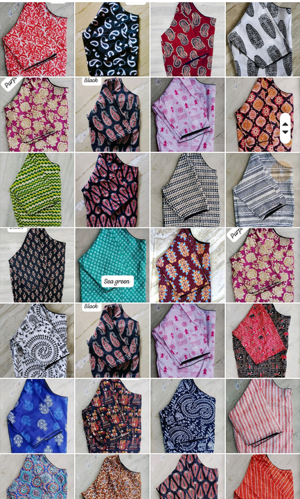 Ajrakh boatneck blouse uploaded by business on 10/20/2023