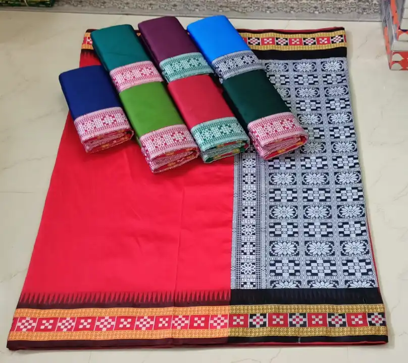 🎉OFFER🎉 OFFER 🎉 OFFER 🎉
PAPA SILK SAREE
Full saree with Blouse
Set - 8 piece
Colour - 8
MOQ - 16 uploaded by H.A Traders on 10/20/2023