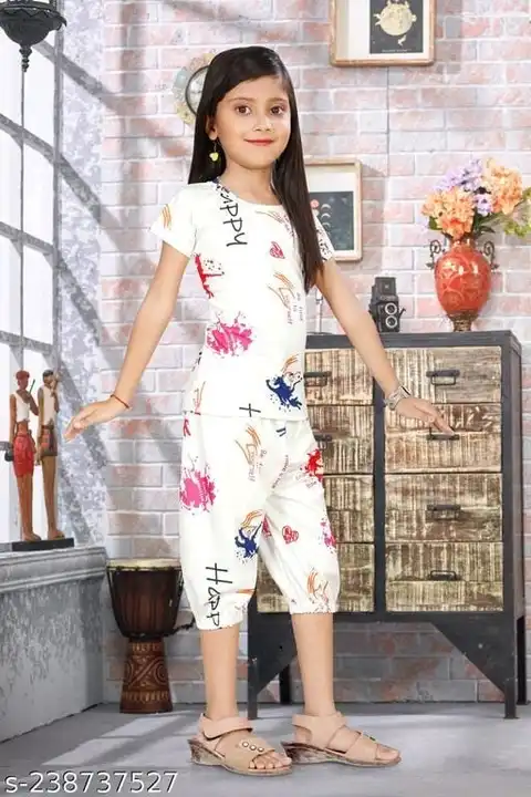 *Girls Night Dress Collection Available*

Piece:- 150 Piece Available

Fabric:- Cotton blend

Size : uploaded by Krisha enterprises on 10/20/2023