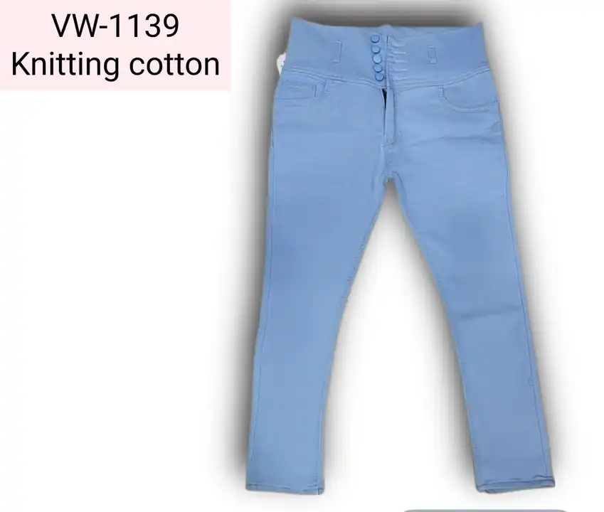 Ladies five botton jeans  uploaded by Victory Exports on 10/20/2023