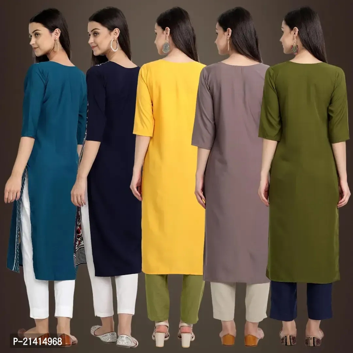 Post image I want 5 pieces of Kurti at a total order value of 695. I am looking for Fancy Crepe Kurtis For Women Pack Of 5

Size: 
S
M
L
XL
2XL

 Color:  Multicoloured

 Fabric:  Crepe. Please send me price if you have this available.