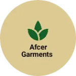 Business logo of Afcer garments