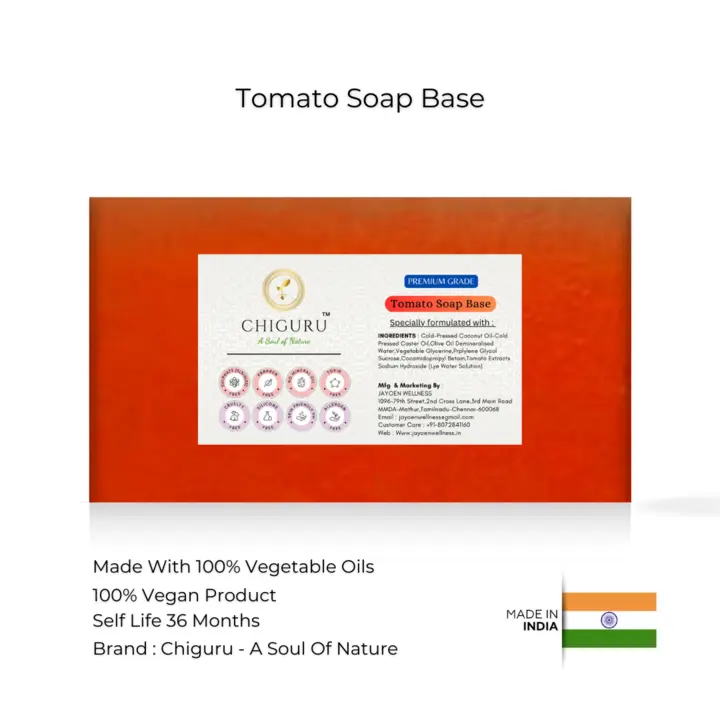 Tomato Soap Base uploaded by Jayoen Wellness on 10/20/2023