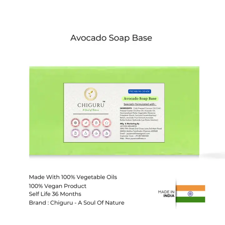 Avocado Soap Base uploaded by Jayoen Wellness on 10/20/2023