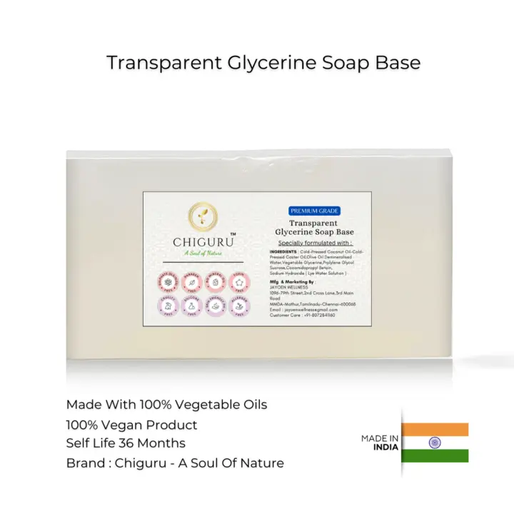Transparent Glycerine Soap Base  uploaded by business on 10/20/2023