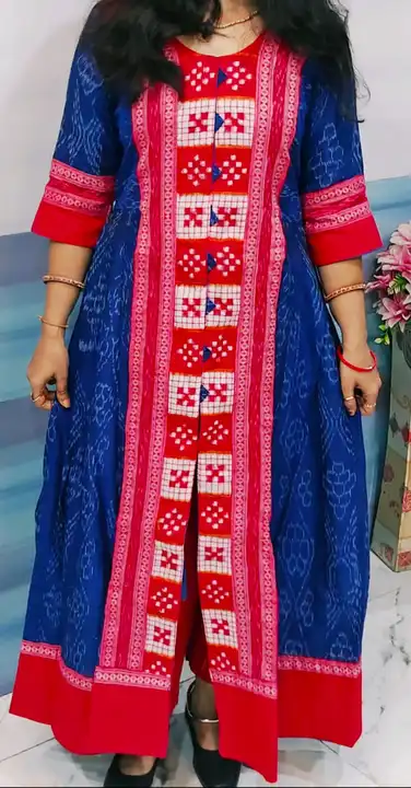 Sambalpuri gown  uploaded by Sambalpuri gown kurti on 10/21/2023