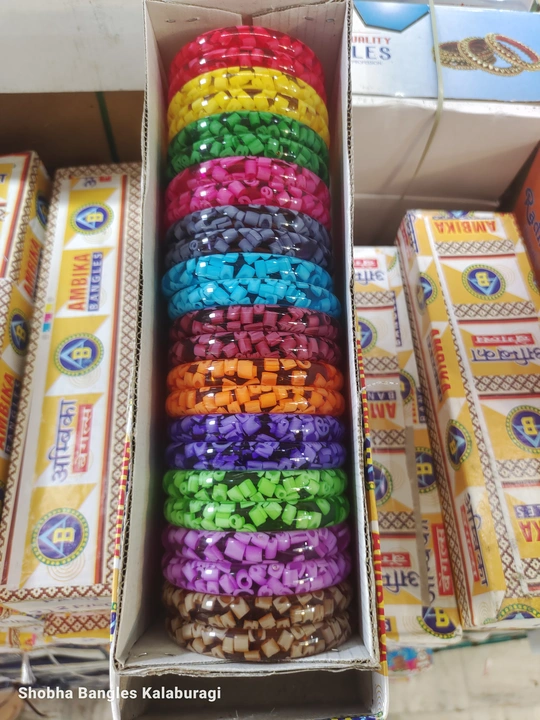Plastic bangles  uploaded by Shobha Fancy Bangles on 10/21/2023