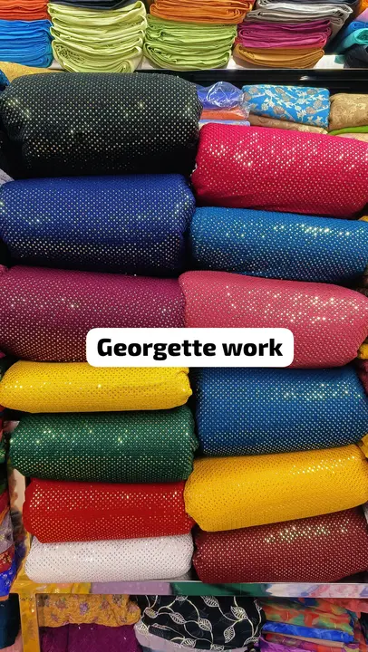 Georgette work  uploaded by Astha enterprises  on 10/21/2023