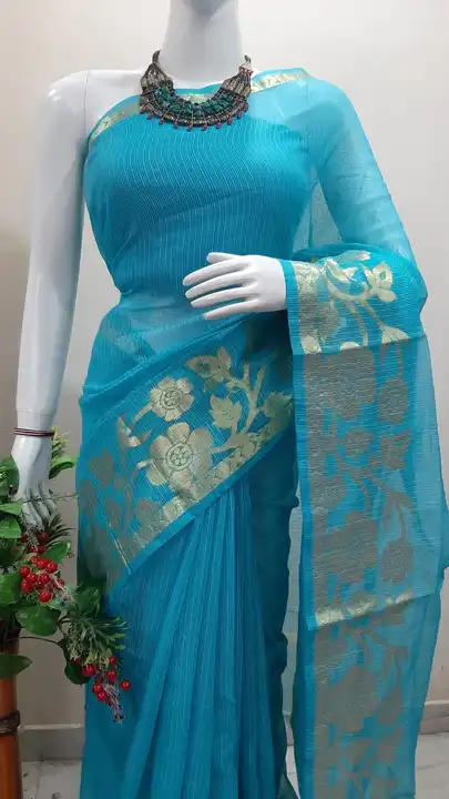 Banarasi Supernet Dyble Soft Silk Saree  uploaded by Sara Silk Art (Sarees) on 10/21/2023