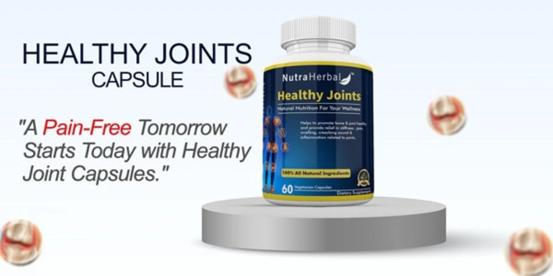 Nutraherbal Healthy joints capsules for pain free joints uploaded by Jiya marketing and traders on 10/21/2023