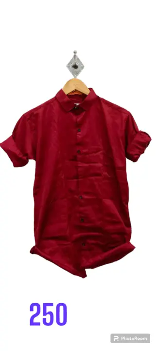 Men's plain shirt uploaded by Dhara Garment  on 10/21/2023