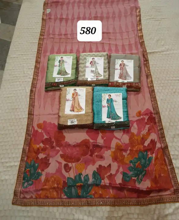 Saree with box uploaded by S. S. Selection on 10/21/2023