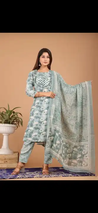 Straight kutis with dupatta  uploaded by business on 10/22/2023
