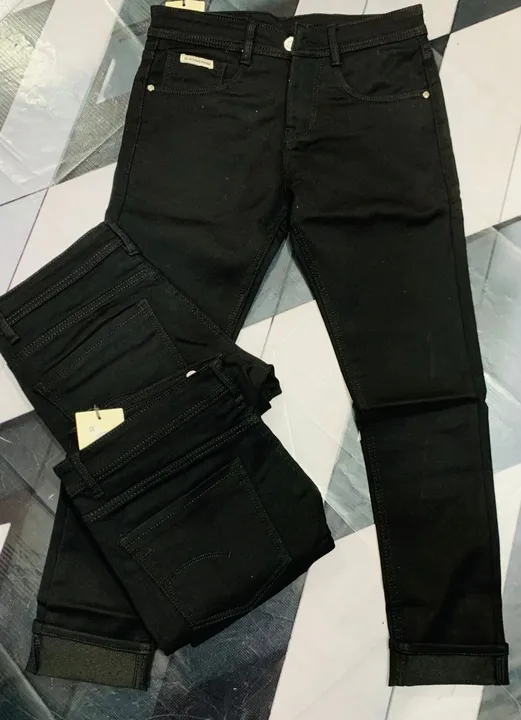 Z Black Cotton Knitted Jeans / Cod Available / Starting Price  uploaded by business on 10/22/2023