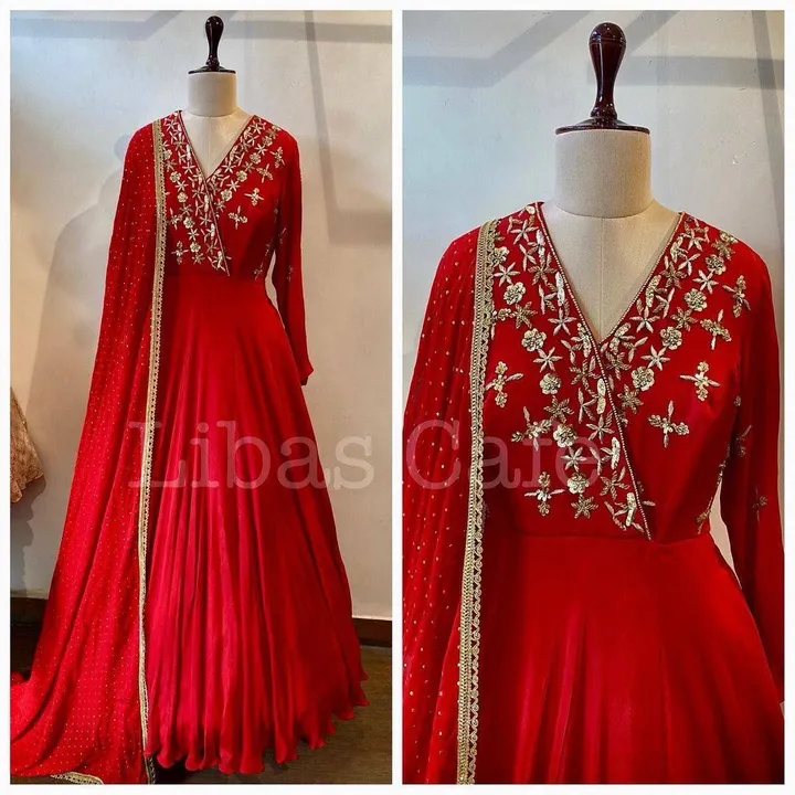 Gown uploaded by Taha fashion from surat on 10/22/2023