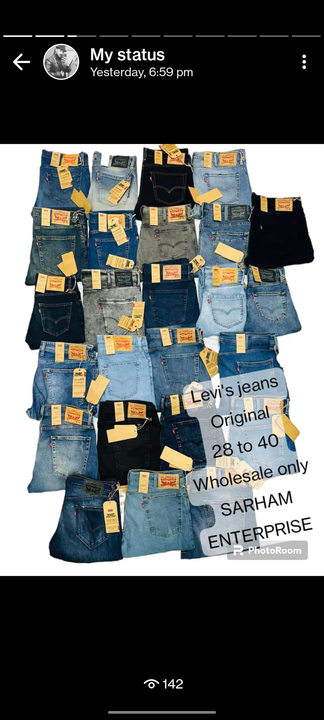Authentic jeans surplus  uploaded by business on 10/22/2023