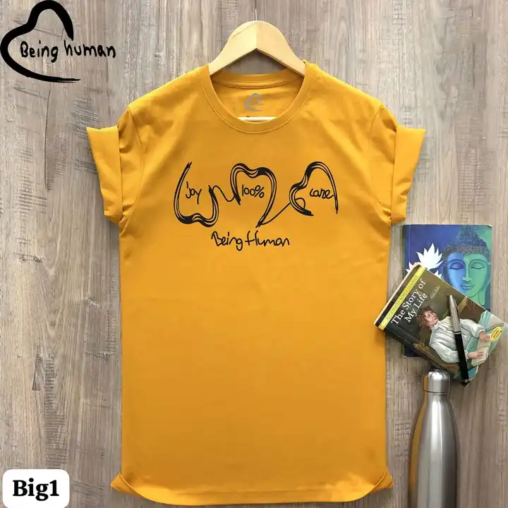 Men's round neck T-shirt  uploaded by Ganesh fashion on 10/22/2023