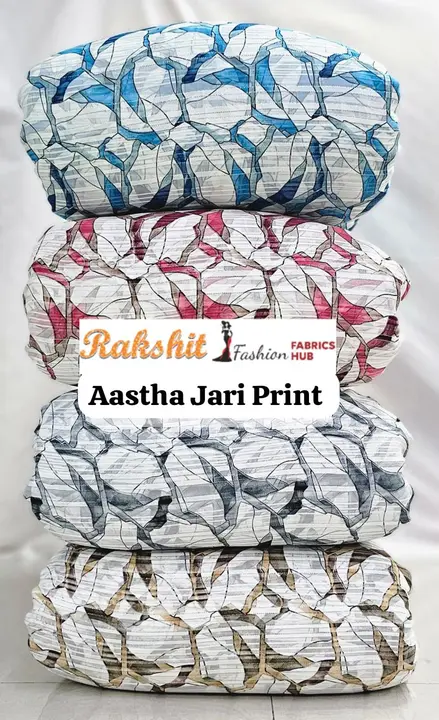 Aastha Jari Print 58’’ Width  uploaded by business on 10/23/2023